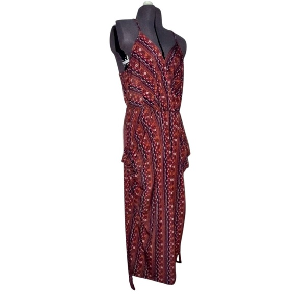 BCBGeneration Bohemian Print Sleeveless Midi Dress Size S - Picture 5 of 9